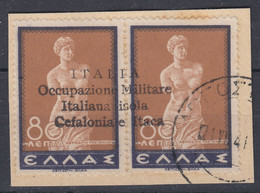 ITALY - CEFALONIA E ITACA - N.61 Sopr. Di Agrostoli - Cv 1400 Euro - Firmato SORANI - Usato - Cefalonia & Itaca