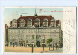 V2857-066&/ Gruß Aus Naumburg  Rathaus AK 1901 - Non Classés
