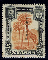 Nyassa 1903 Provisório #49 MH - Nyassaland