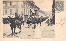 88-SAINT-DIE-DÉFILE DU 10 Eme CHASSEURS A PIED - Saint Die