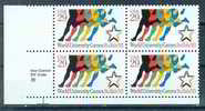 USA Sc# 2748 MNH ZIP-BLOCK World University Games - Números De Placas