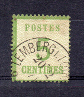 !!! ALSACE LORRAINE N°4 CACHET DE LEMBERG - Oblitérés