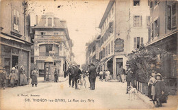 74-THONON-LES-BAINS- LA RUE DES ARTS - Thonon-les-Bains