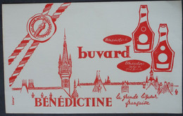 Buvard Bénédictine La Grande Liqueur Française - Liqueur & Bière