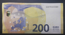 EUROPEAN CENTRAL BANK - FRANCE EA E001H5 - P.NewE – 200 EURO 2019 UNC, Signature Lagarde - Serial EA0792653383 - 200 Euro