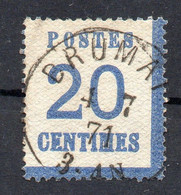 !!! ALSACE LORRAINE N°6 CACHET DE BRUMATH - Used Stamps