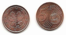 5 Cent, 2020, Prägestätte (J) Vz, Sehr Gut Erhaltene Umlaufmünze - Deutschland