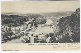ESNEUX : Panorama Pris Des Roches - 1903 - Esneux