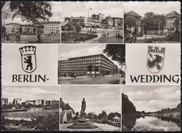 D-13357 Berlin - Wedding - Badstraße - Haus Der Jugend - Nordhafen - Lastkahn - Rathaus - Nice Stamp - Wedding