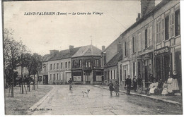 CPA89- SAINT-VALERIEN- Le Centre Du Village - Saint Valerien