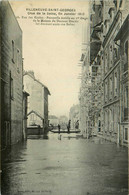 Villeneuve St Georges * Inondations De Janvier 1910 * Rue Des écoles * Passerelle 1er étage Maison Docteur DIACRE - Villeneuve Saint Georges