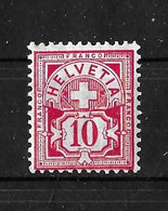 1894 - 1899 ZIFFERMUSTER → Faserpapier Kontrollzeichen Form B    ►SBK-61B** / CHF 25.-◄ - Unused Stamps