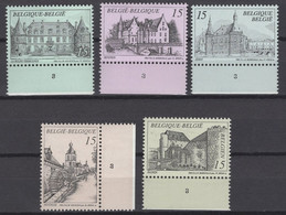 2512 /16 Série Complète  N° PL3 Tourisme Châteaux NEUFS ** - 1991-2000