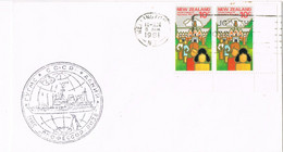 44034. Carta WELLINGTON (New Zealand) 1981. ANTARTIC Expedition Russia, Polar Marking - Covers & Documents