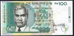 MAURITIUS P44a 100 RUPEES 1998  #BH Signature 6   UNC. - Mauritius