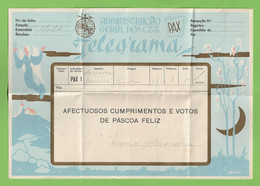 História Postal - Filatelia - Telegrama - Telegram - Natal - Christmas - Noel - Philately  - Portugal - Briefe U. Dokumente