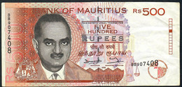 MAURITIUS P45 500 RUPEES 1998  #BB    AXF - Maurice