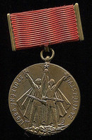 Czechslovakia Medal Spolecne V Boji Za Vitezstvi, 1974 - Sonstige & Ohne Zuordnung