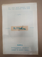 NOVA Kalender 1964 - Hubert De Vries - Meubelfabriek Mechelen (P289) - Grand Format : 1961-70