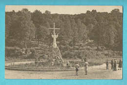 * Yvoir (Namur- La Wallonie) * (Nels, Ern Thill) Entrée De L'esplanade, Statue Du Sacré Coeur, Grotte, Croix, Animée - Yvoir