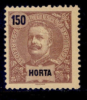 ! ! Horta - 1897 D. Carlos 150 R - Af. 23 - MH - Horta