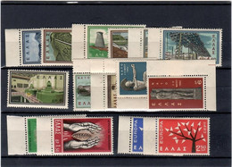 Grecia 1962 Years  Complete **MNH / VF - Années Complètes