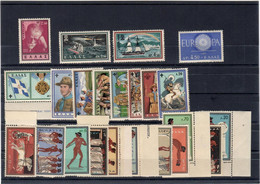 Grecia 1960 Years  Complete **MNH / VF - Années Complètes