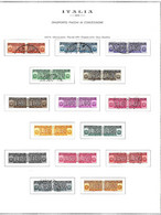 ITALIA - 1955-76 PACCHI IN CONCESSIONE Serie Completa 15v. Filigrana Stella Usati - Consigned Parcels