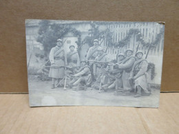 GUERRE 1914-18 Carte Photo Groupe De Mitrailleurs Mitrailleuses - War 1914-18