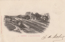Gironde - LIBOURNE - La Gare ( Vue Intérieure ) - Train - Précurseur 1901 - Libourne
