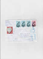 Turchia  2022 - Busta X L'Italia Affrancata Con 5 Stamps - Covers & Documents