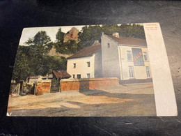 Valkenberg Valkenburg Fauquemont Gesicht Op De Ruine Gegen 1900 Reklame Solo En Rytuigverhuurder - Valkenburg