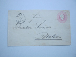 STEINEN  , Klarer Stempel Auf Ganzsache - Enteros Postales