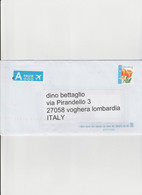 Belgio 2022 - Busta Priority  X L'Italia Affrancata Con 1 Stamp - Storia Postale