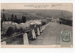 138 - TROIS - PONTS  -  Avenue De La Gare   *L.L.B. - N° 10* - Trois-Ponts