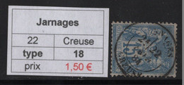 Jarnages - Creuse - Type Sage - 1877-1920: Semi-moderne Periode