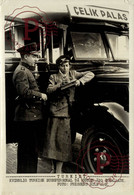 TURKEY TURQUIE FEMALE BUS DRIVERS WHEN MEN ARE AT WAR WW2  21*15cm PRESSENS BILD SWEDEN PINEHOLE SEE CORNERS - Automobile