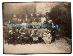 Photo METZ ( 57)  - Jeunes Filles  Ecole Ste-Chrétienne Rue Taison 1923 - Lugares