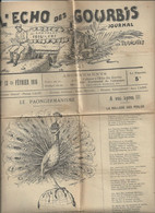 L'ECHO DES GOURBIS   Fevrier 1916  RARE Journal Des Tranchees - Sonstige