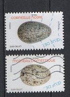 France 2020 YT/  1839-1847   Oeufs D'oiseaux - Used Stamps