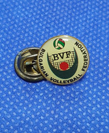 Official Badge Pin Bulgaria Volleyball Federation Association - Volleyball
