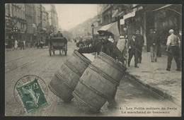 Les Petits Métiers De Paris. Le Marchand De Tonneaux. J. H. 914 (voir Description) - Straßenhandel Und Kleingewerbe
