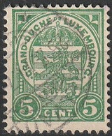 Mi. 87 O - 1907-24 Wapenschild