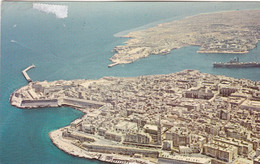 Malta, The Capital City Of Valletta With Entrance To Grand Harbour (pk83738) - Malte