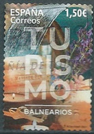 ESPAGNE SPANIEN SPAIN ESPAÑA 2021 TOURISM: SPAS BALNEARIOS USED ED 5449 MI 5498 YT 5203 SC 4485 SG 5449 - Used Stamps