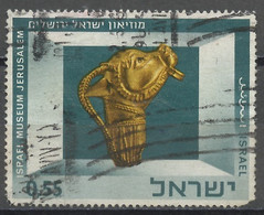 Israël 1966 Y&T N°322 - Michel N°374 (o) - 55a Broc D'or - Used Stamps (without Tabs)