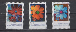 France 2020 YT/   1856-1853-1854  Les Couleurs  Du Cosmos - Used Stamps