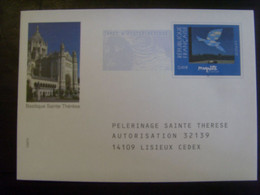 18204- PAP Réponse Magritte Pèlerinage Ste Thérèse De Lisieux, N° Vertical 02901, Agrément 0206532, Neuf - PAP : Risposta