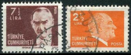 Türkiye 1981 Mi 2572-2573 O, ATATÜRK Regular Issue Stamp - Usados