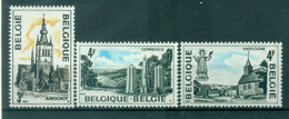 Belgique  1974 - Y & T N. 1729/31 - Série Touristique (Michel N. 1786/88) - Unused Stamps